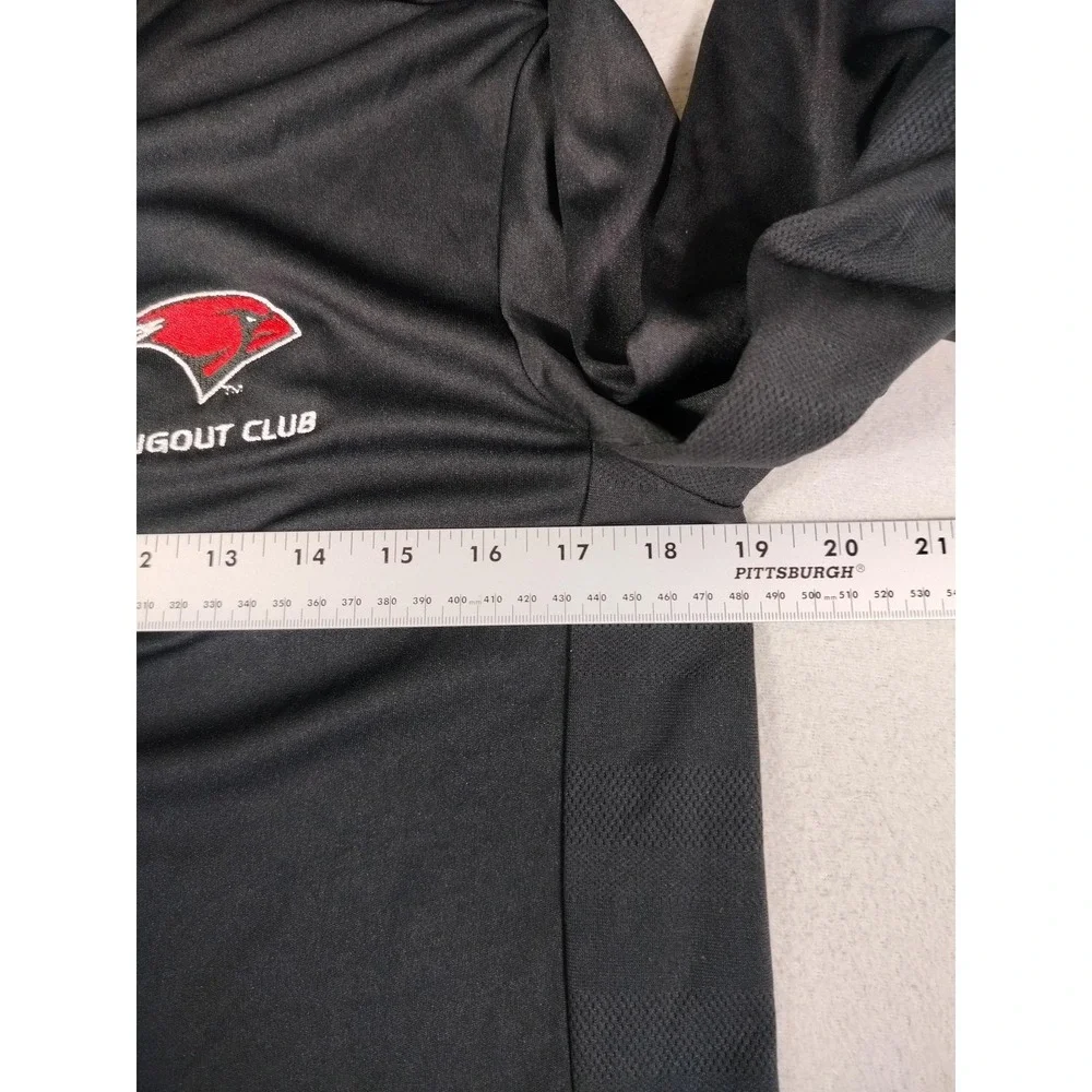 Adidas ClimaCool‎ Shirt Mens Medium Black UIW Cardinals Dugout Club Baseball